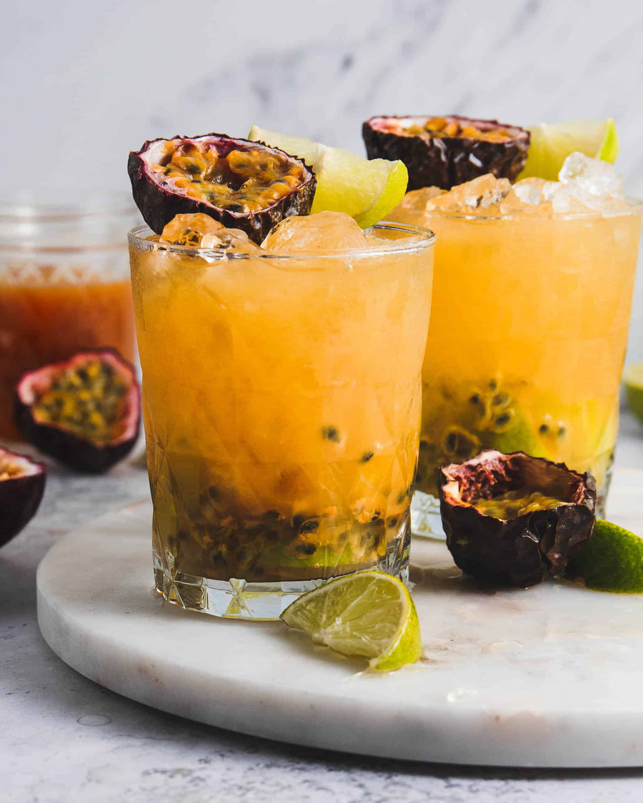 Passion Fruit Caipiroska – Tropical Twist on a Classic