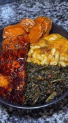 Herb-Crusted Salmon Dinner
